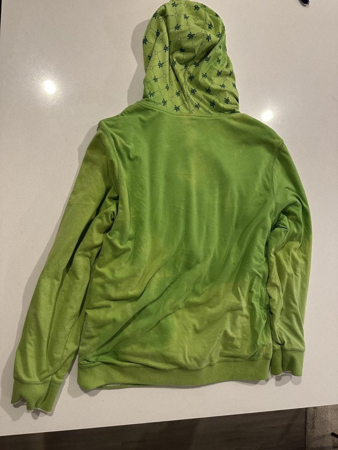 Zoo York Reversible zoo York green/white hoodie Size US L / EU 52-54 / 3 - 2 Thumbnail