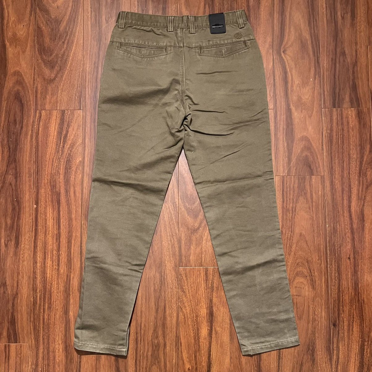 Versace Versace Jeans Couture designer Brown Khaki Chino Pants 28 Size US 28 / EU 44 - 3 Thumbnail