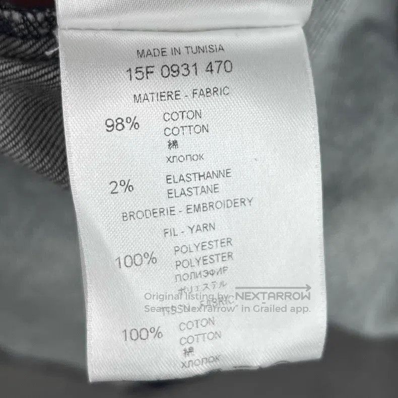 Givenchy Givenchy Blue Star Embroidered Denim Jacket Size US S / EU 44-46 / 1 - 5 Thumbnail