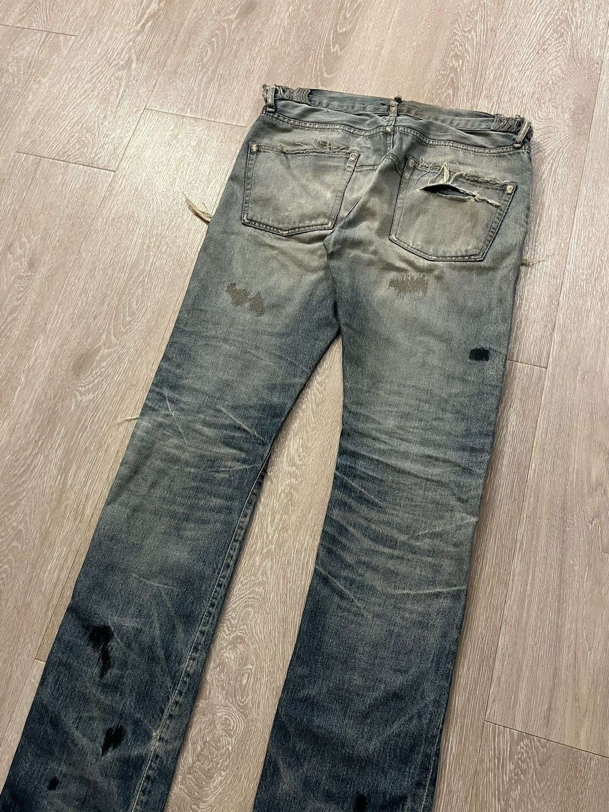 Undercover AW06 Guruguru BBV Bug/Insect Denim Jeans Size US 32 / EU 48 - 7 Thumbnail