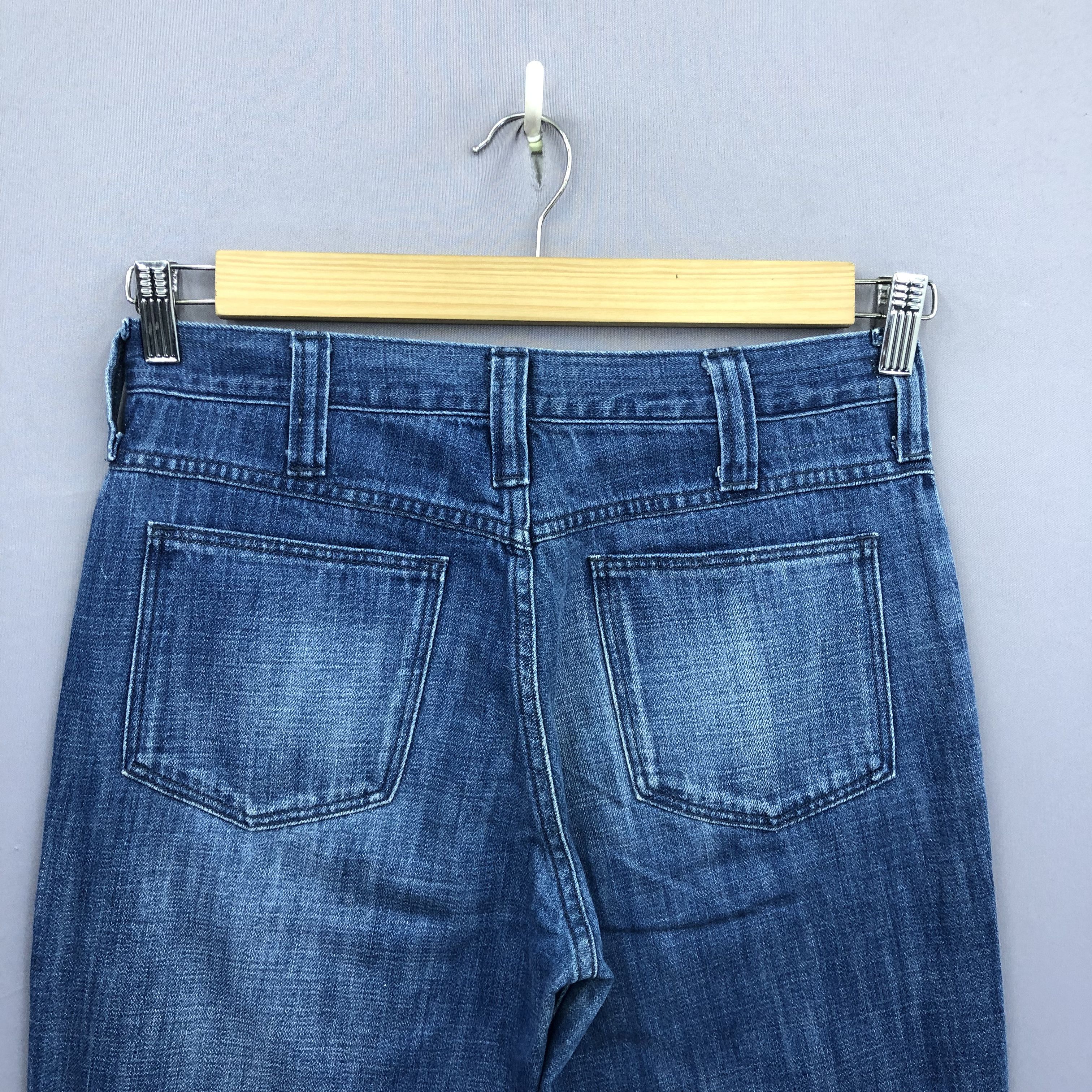 Japanese Brand Vintage Urban Research Bush Pants Flare Bootcut Jeans Denim Size 28" / US 6 / IT 42 - 6 Thumbnail
