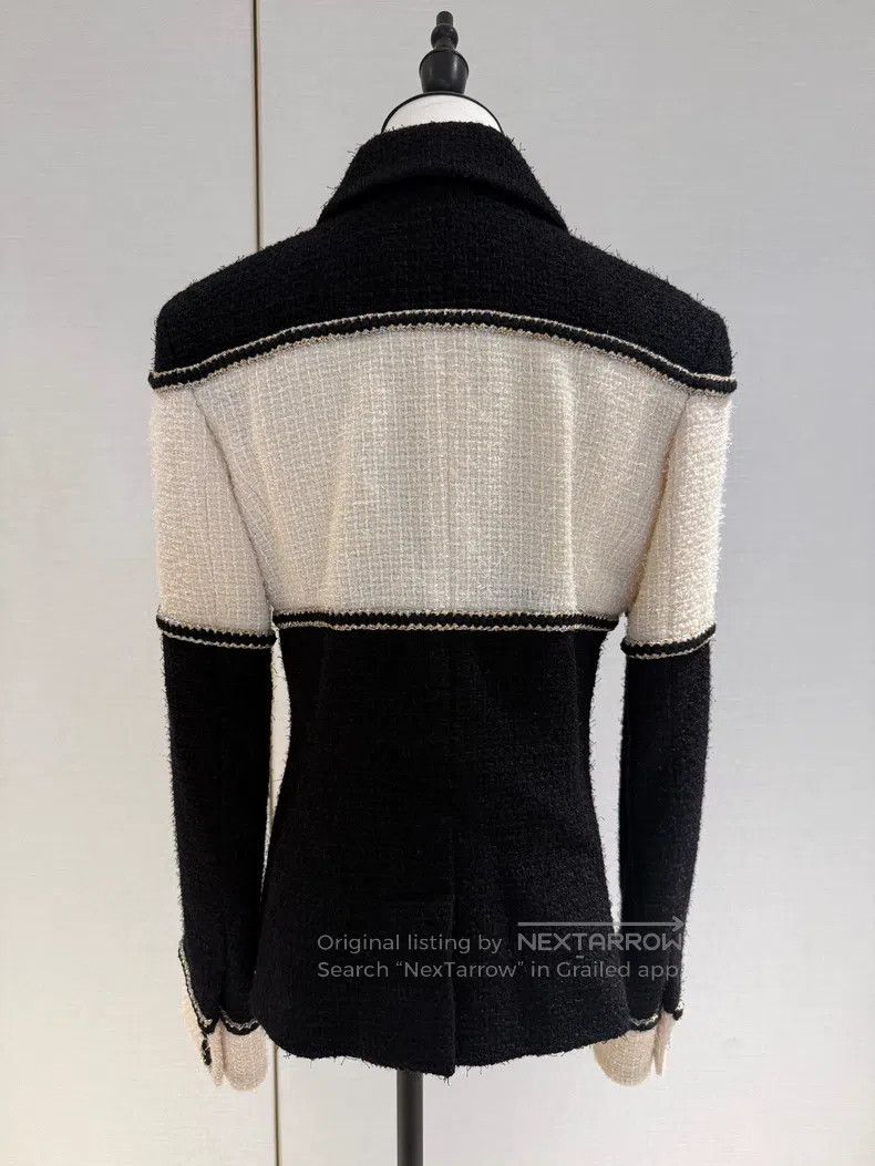 Chanel Chanel 20 Kangpeng series panda stitching tweed jacket Size XS / US 0-2 / IT 36-38 - 2 Thumbnail