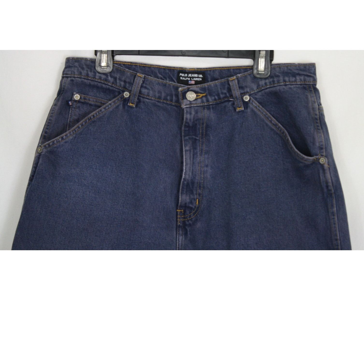 Polo Ralph Lauren × Vintage Vintage Polo Jeans Co Ralph Lauren Worker Jeans 34x30 Baggy Size US 34 / EU 50 - 7 Thumbnail