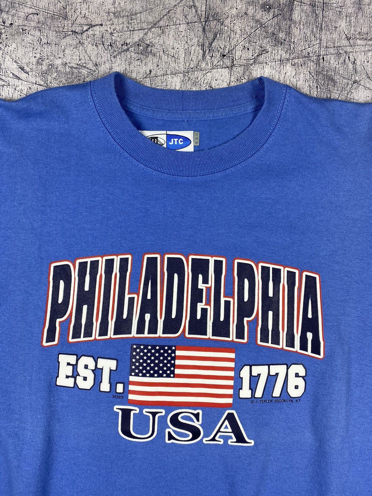 Vintage Vintage 90s Philadelphia USA Tee T Shirt Size M Size US M / EU 48-50 / 2 - 4 Thumbnail