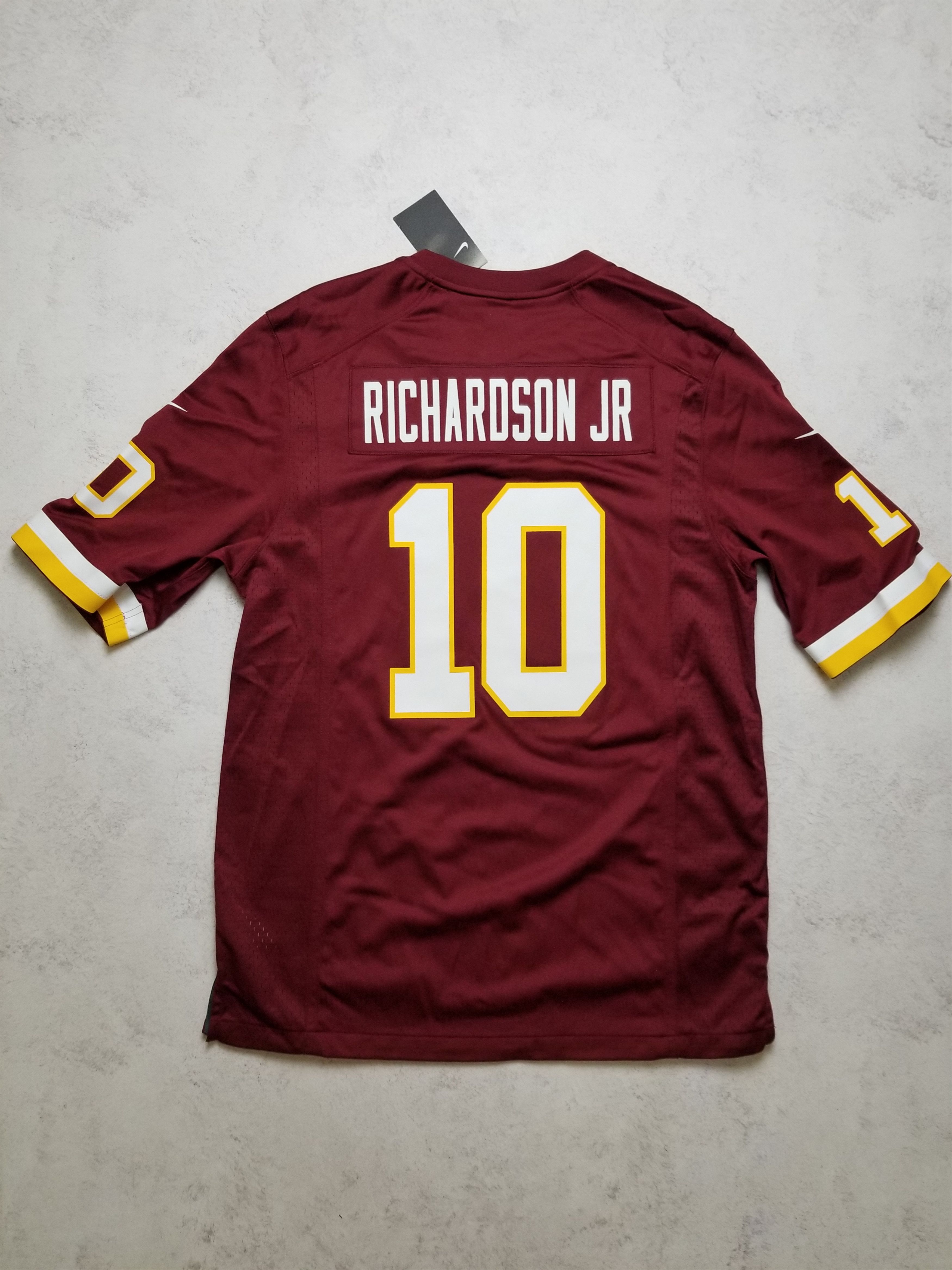 Nike Nike Washington Redskins Richardson #10 Burgundy NFL Jersey Size US M / EU 48-50 / 2 - 2 Thumbnail