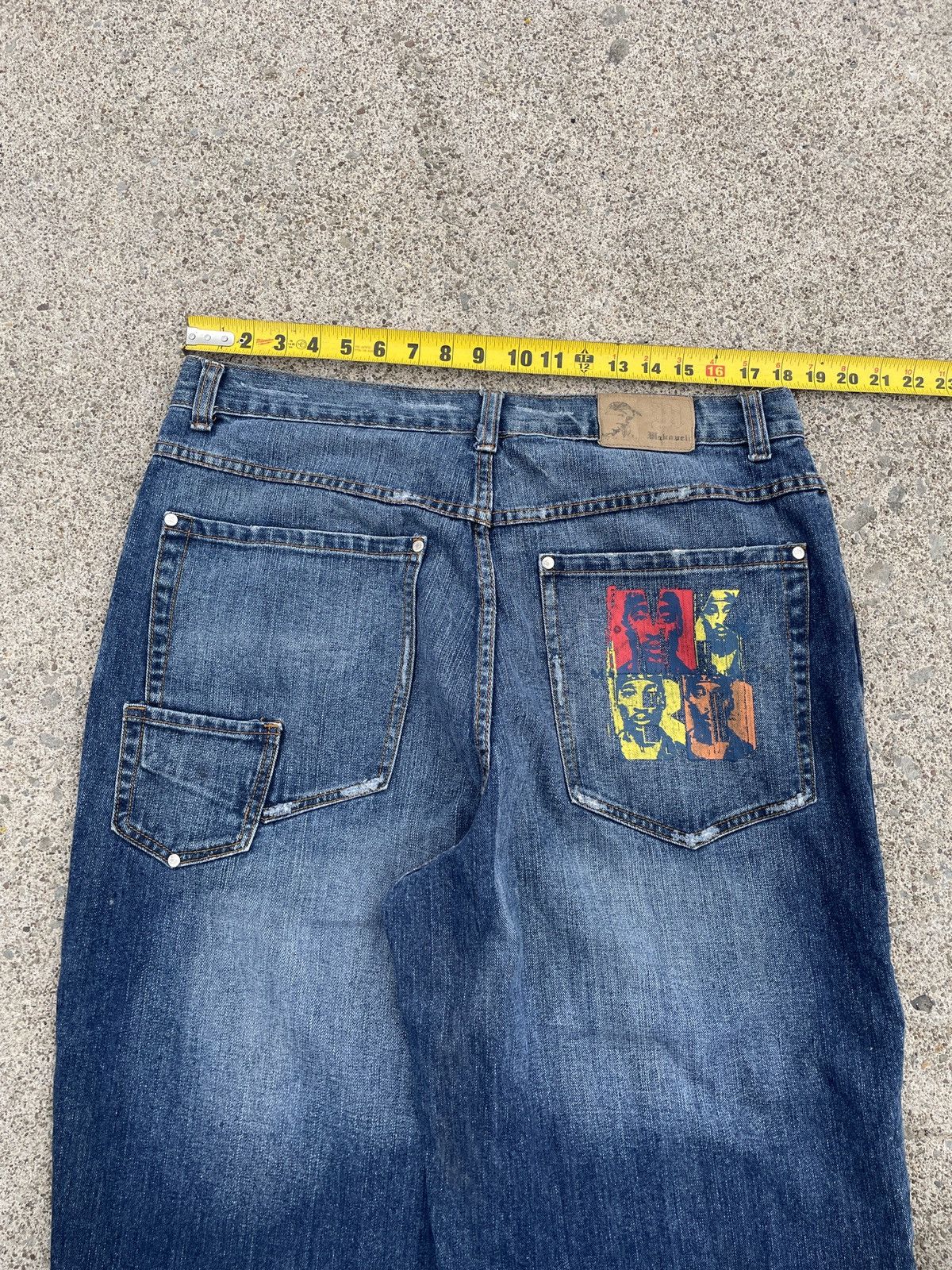 Makaveli 90s Tupac Baggy Denim Size US 36 / EU 52 - 8 Thumbnail