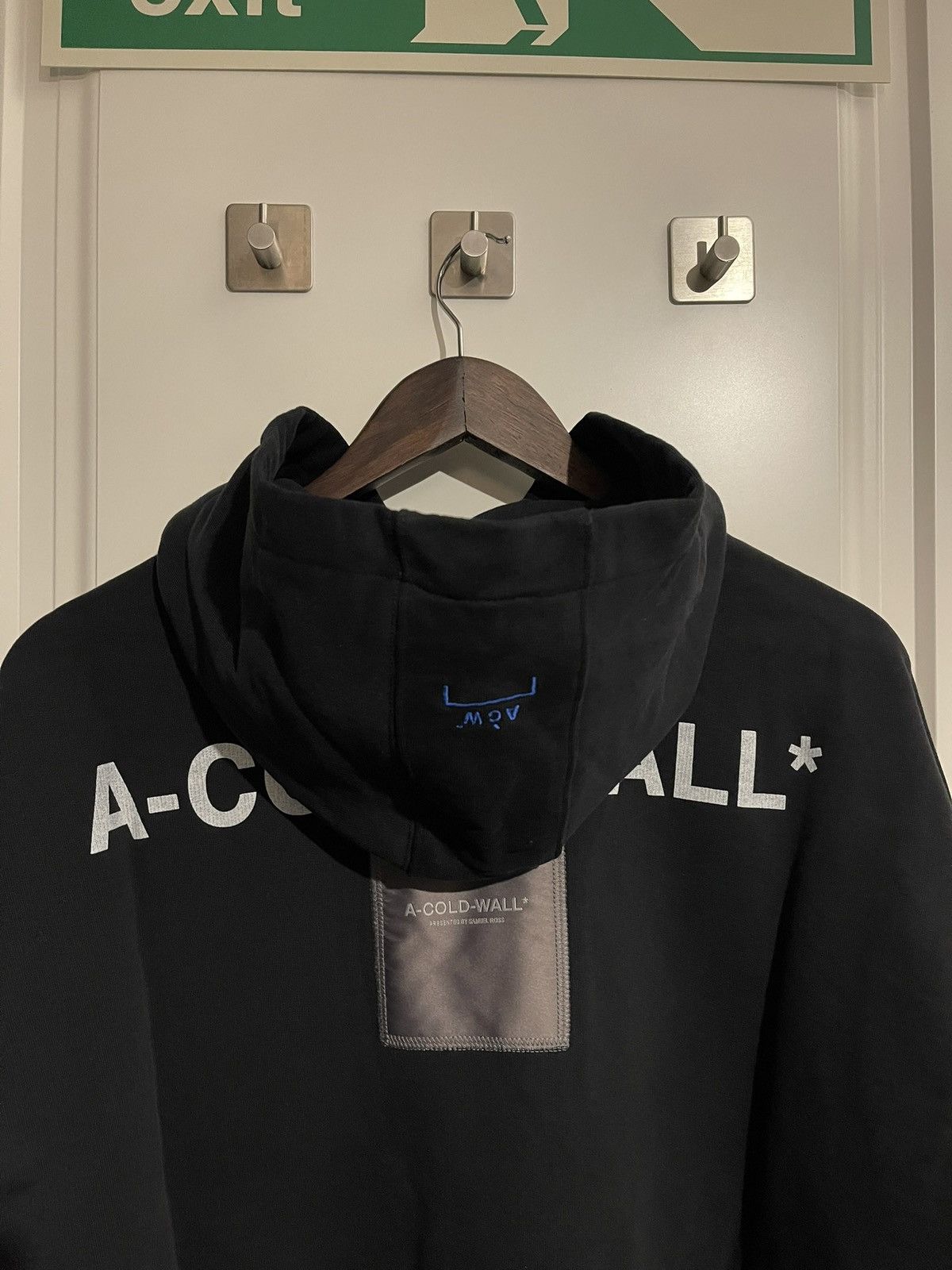 A-COLD-WALL* × Samuel Ross A.C.W OVERSIZE GRAPHIC HOODIE Size US L / EU 52-54 / 3 - 8 Thumbnail