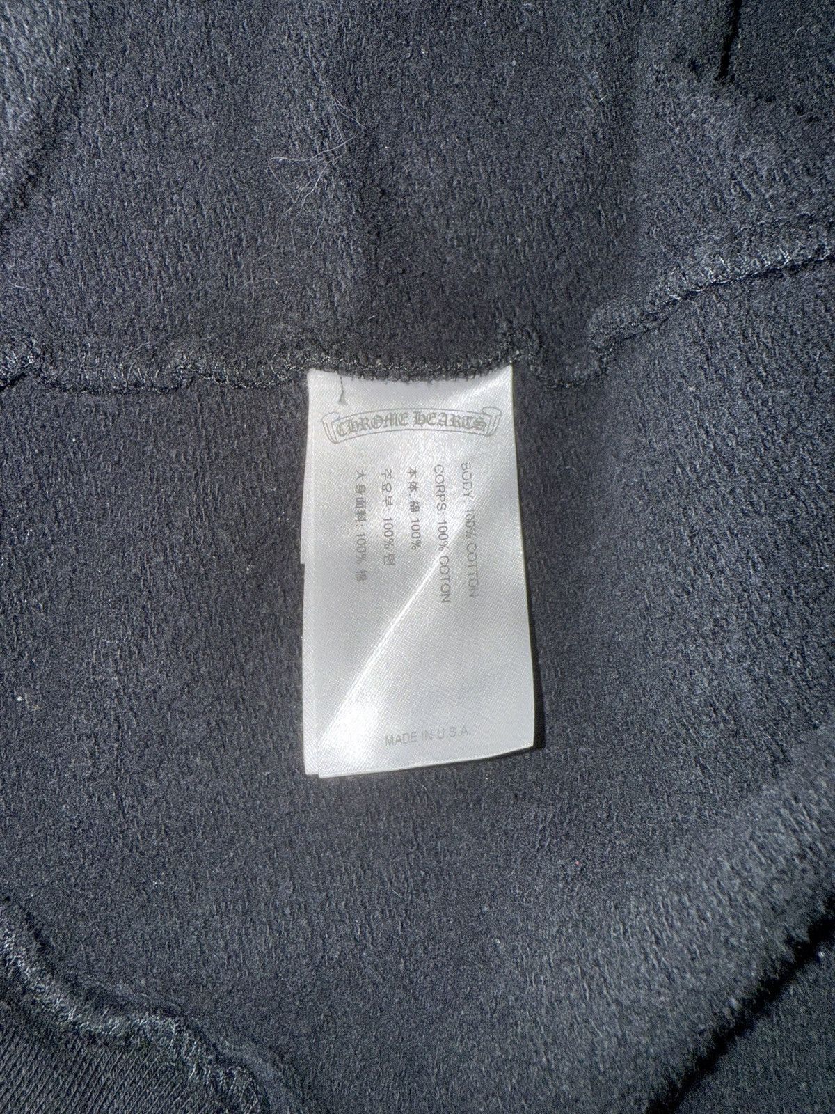 Chrome Hearts CHROME HEARTS Sleeve Logo Horseshoe Hoodie XL Size US XL / EU 56 / 4 - 7 Thumbnail