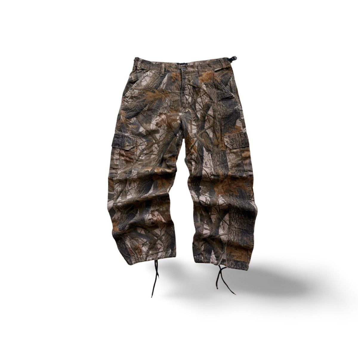 Vintage Super Baggy Wide Leg RealTree Camo Pants Size US 36 / EU 52 - 1 Thumbnail