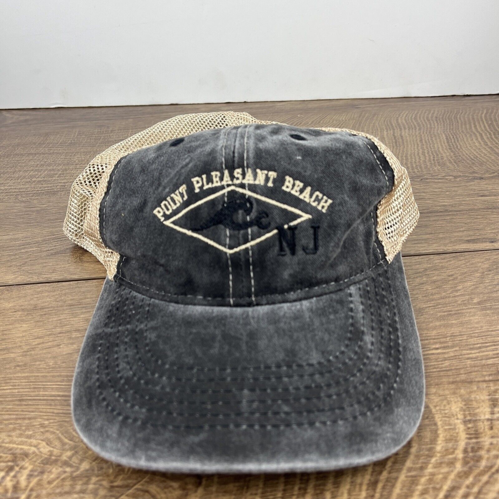 Other Point Pleasant Beach Hat New Jersey Gray Hat Adjustable Adul Size ONE SIZE - 2 Thumbnail