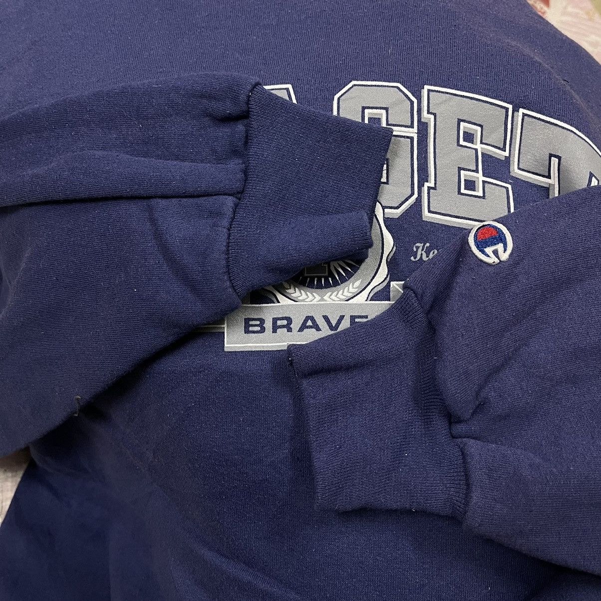 Champion Vintage 90s Flaget Braves by champion sweatshirt pullover Size US XL / EU 56 / 4 - 3 Thumbnail