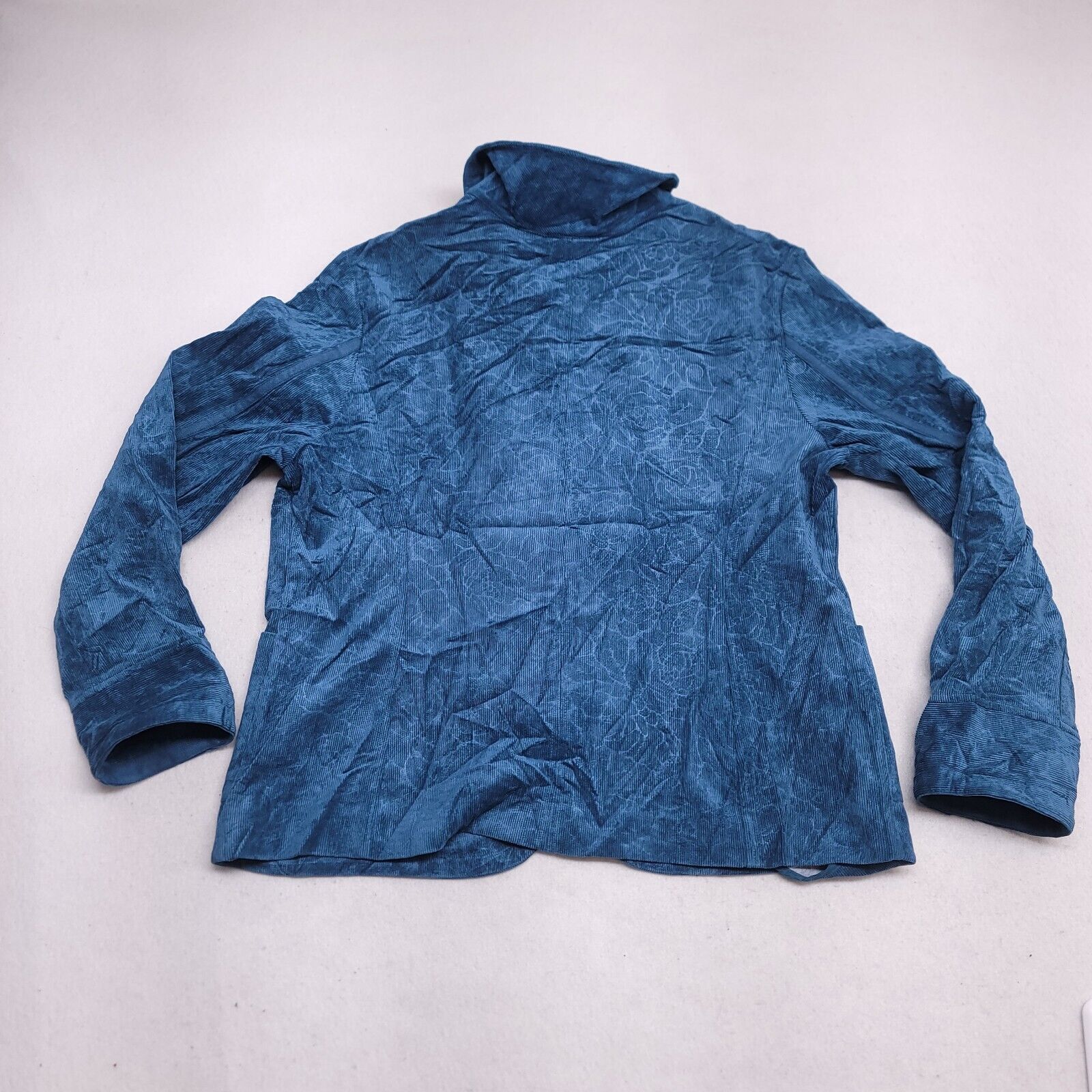 Chicos Chicos Casual Long Sleeve Zip Up Jacket Womens Size 2 Blue Size XS / US 0-2 / IT 36-38 - 7 Thumbnail