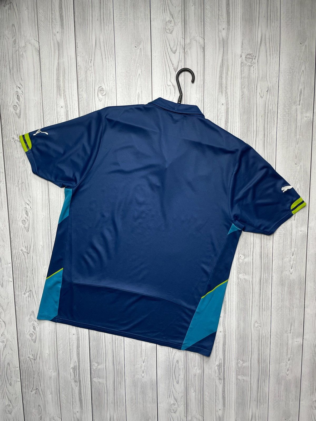 Puma × Vintage Vintage puma soccer jersey arsenal blue away rare Size US L / EU 52-54 / 3 - 8 Thumbnail