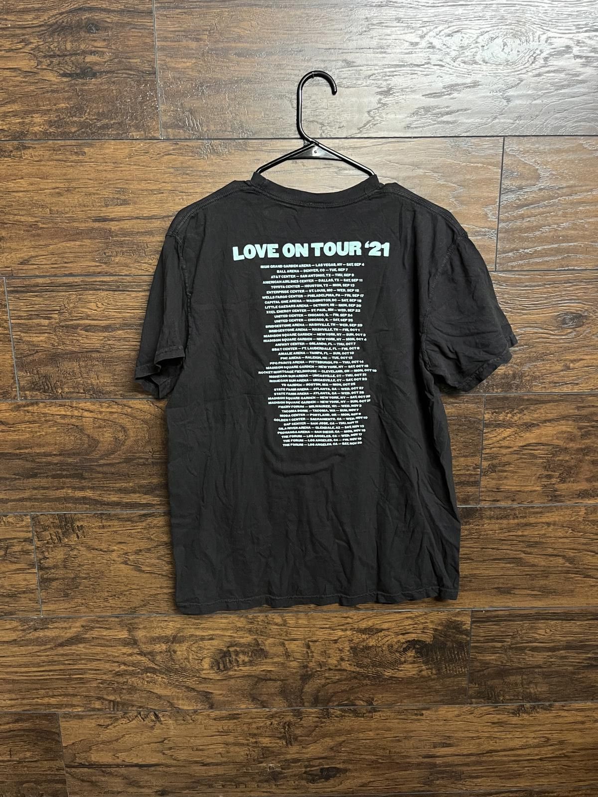 Comfort Colors Harry Styles Tour Tee - Overalls Love on Tour 2021 Shirt -M Size US M / EU 48-50 / 2 - 2 Thumbnail