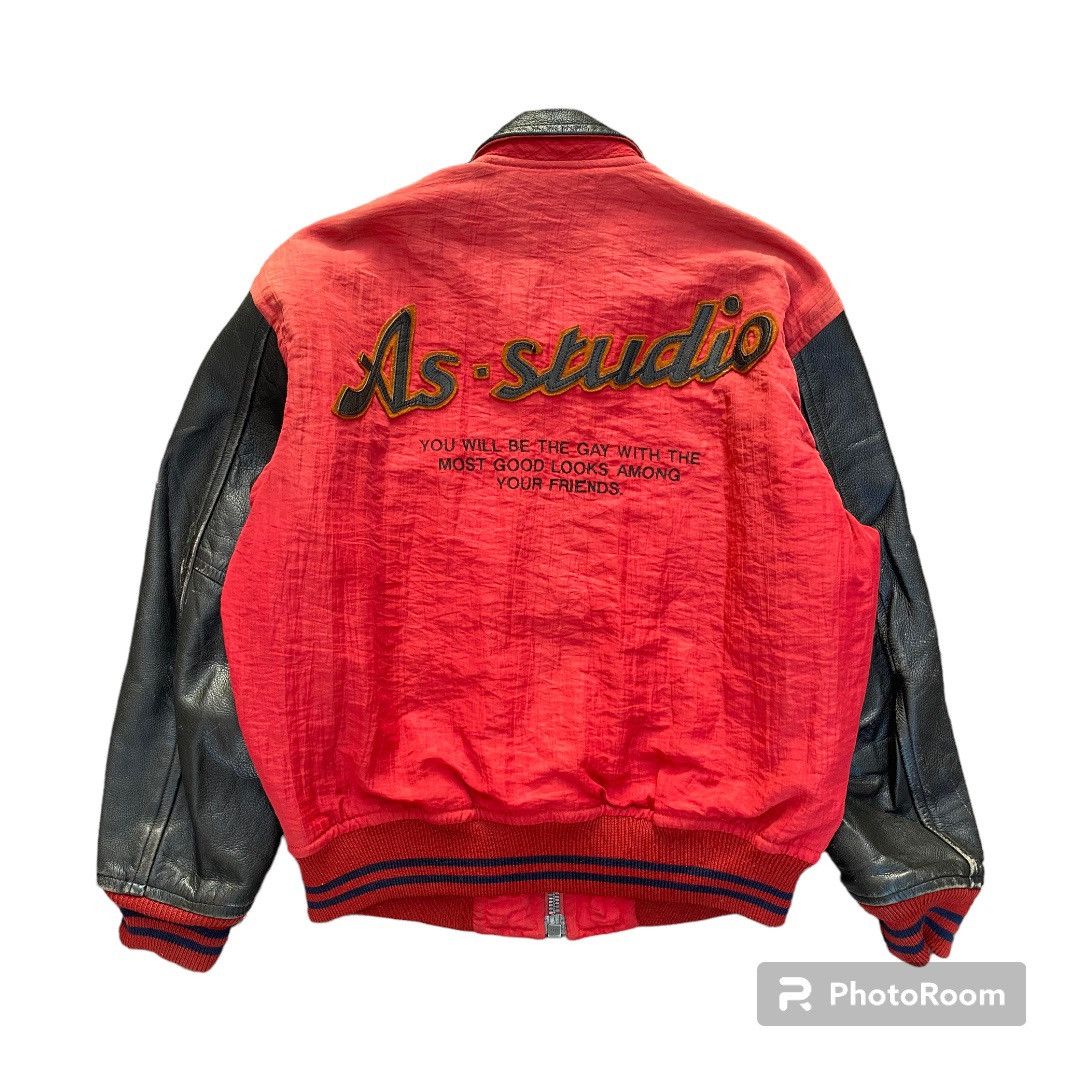 80s-90s ATELIER SAB “You Will Be The Gay” Varsity Jacket