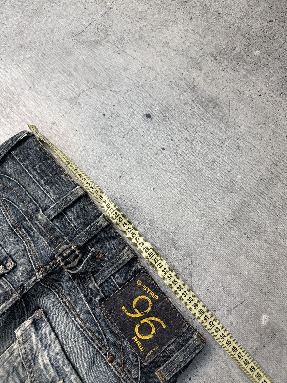 G-Star Rare Vintage G-Star Raw Denim Jeans Avant-Garde Y2K Size US 32 / EU 48 - 8 Thumbnail