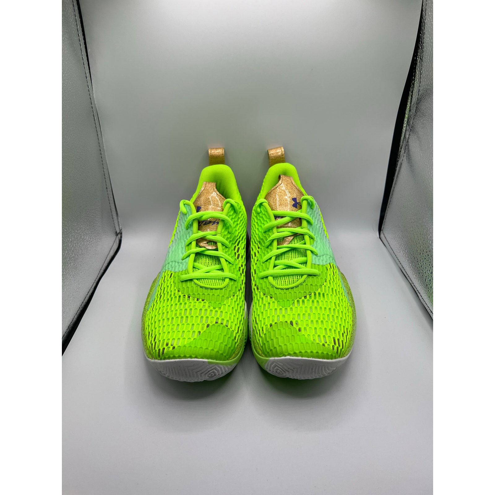 Under Armour Under Armour Anatomix Spawn 2 Green Gold 3025239-300 Men Size US 9 / EU 42 - 2 Thumbnail
