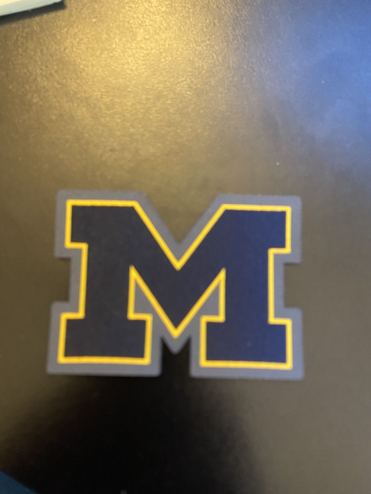 Vintage Vintage Michigan Wolverines Patch Size ONE SIZE - 1 Thumbnail