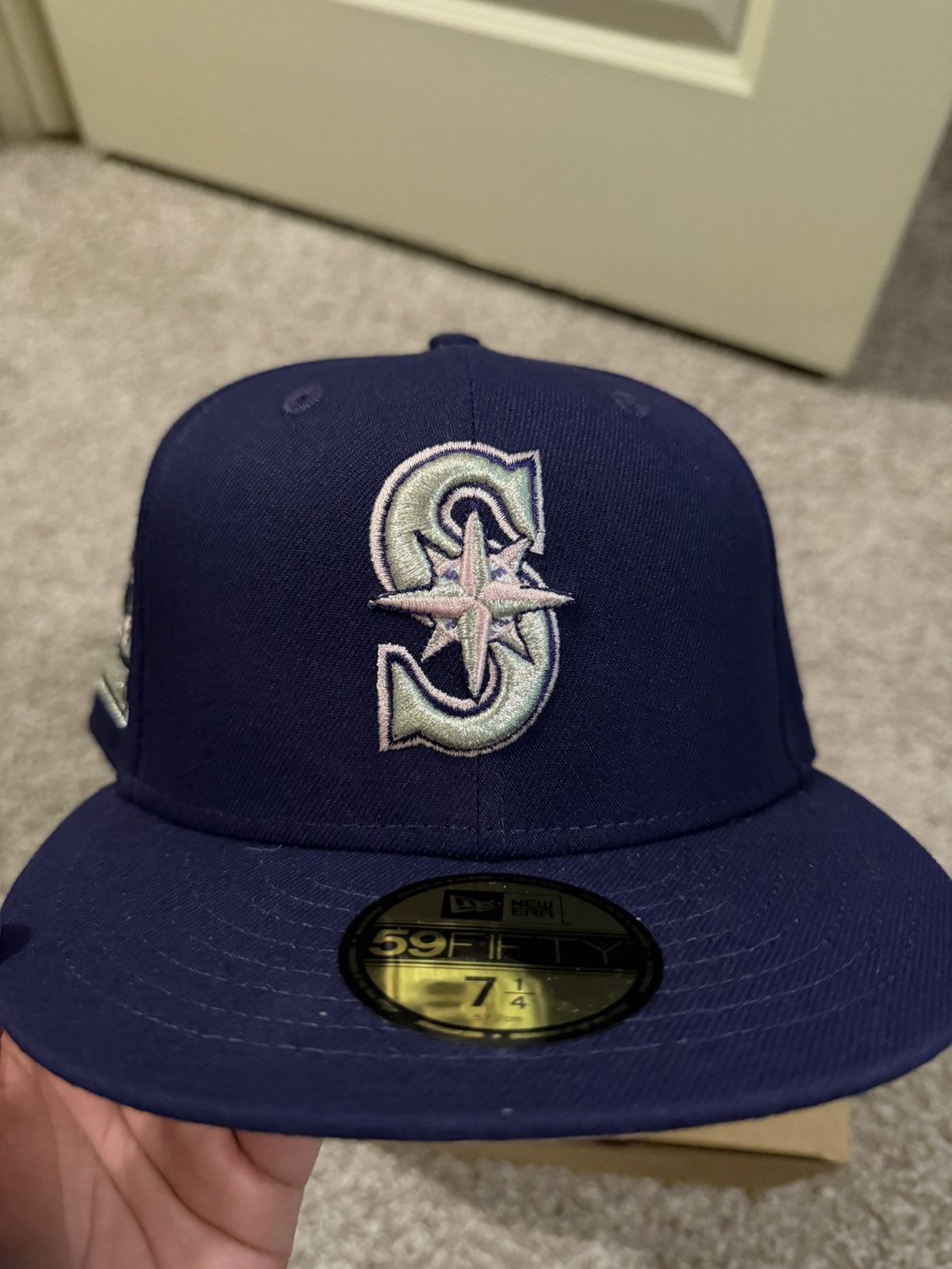 Hat Club 7 1/4 Hat Club Seattle Mariners 30th Anniversary Fitted Size ONE SIZE - 2 Thumbnail