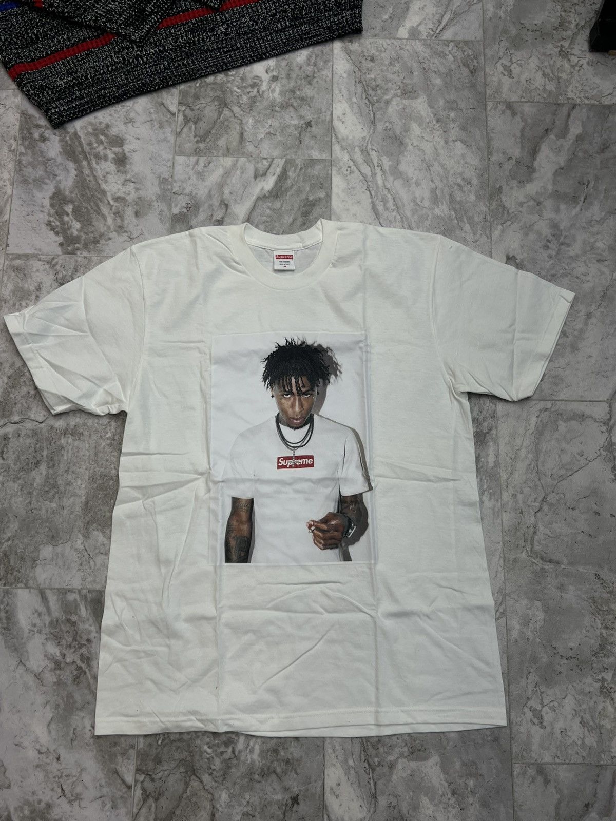 Supreme Supreme NBA Youngboy Photo Tee White Medium | Grailed
