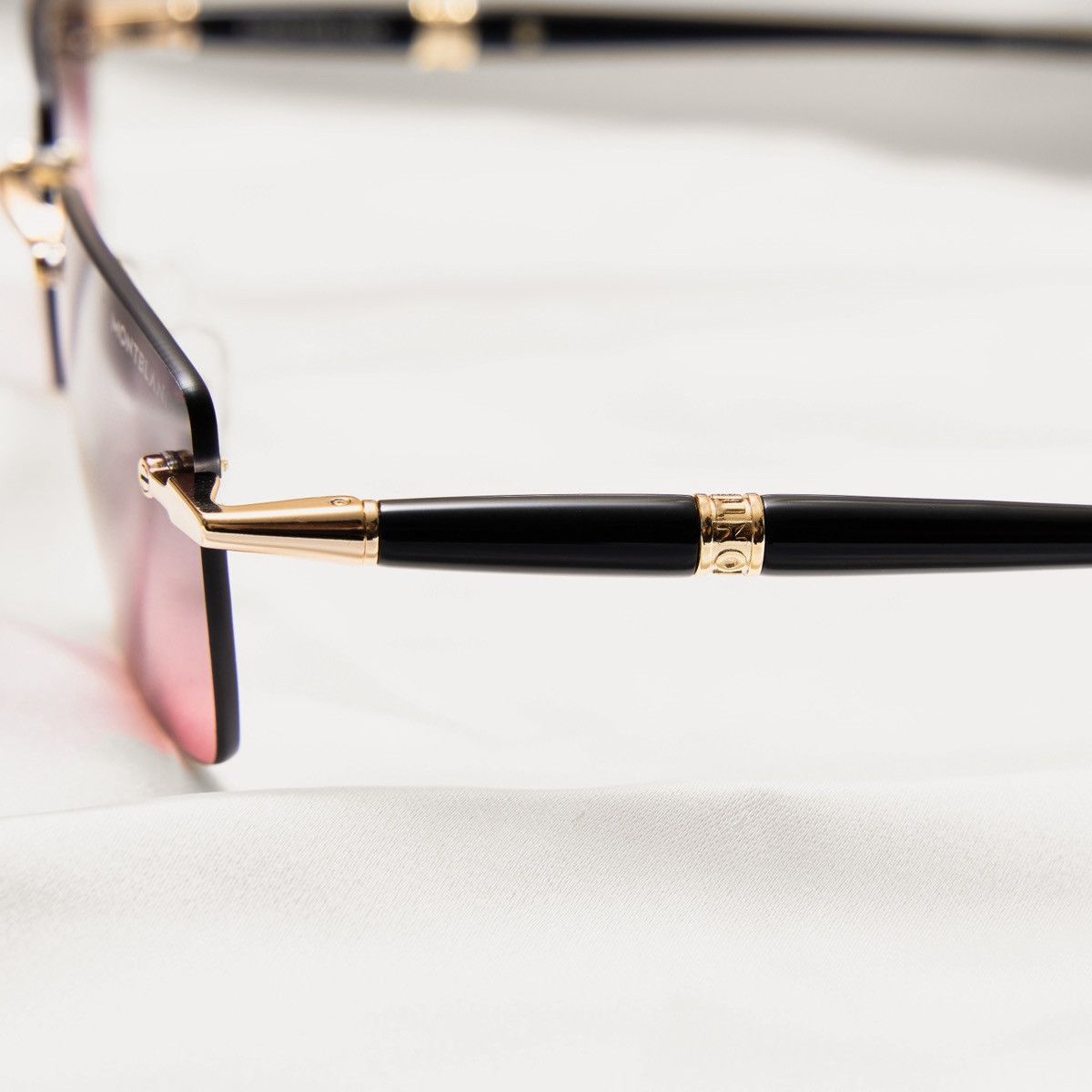 Montblanc MONTBLANC MB0344S 009 SUNGLASSES Size ONE SIZE - 3 Thumbnail