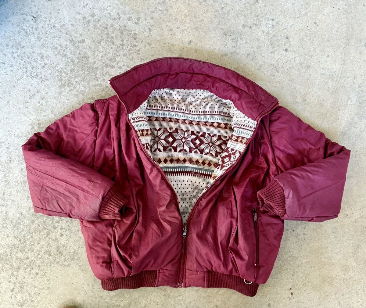 Other Vintage Reversible Nordic Bomber Jacket Size US L / EU 52-54 / 3 - 4 Thumbnail