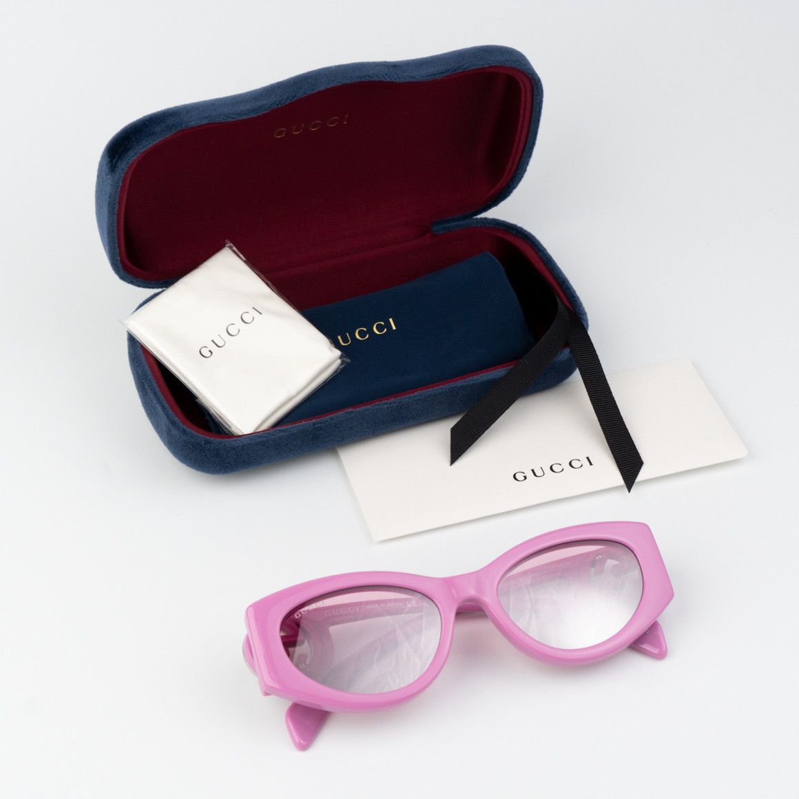 Gucci NEW Gucci GG1691S 003 Women Oval Sunglasses GG 1691S Size ONE SIZE - 9 Thumbnail