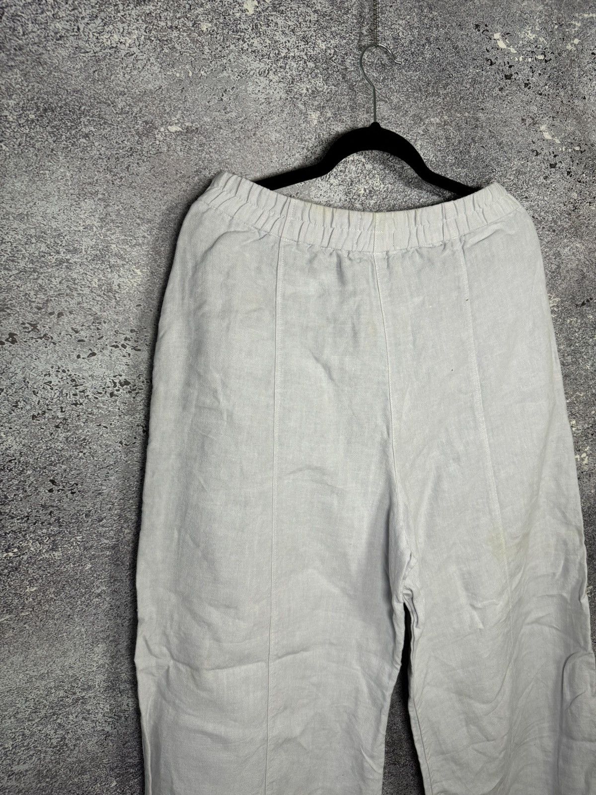 Japanese Brand × OSKA Vintage Japanese OSKA Linen Big Pants Buggy Style Oldmoney Size 32" / US 10 / IT 46 - 20 Thumbnail