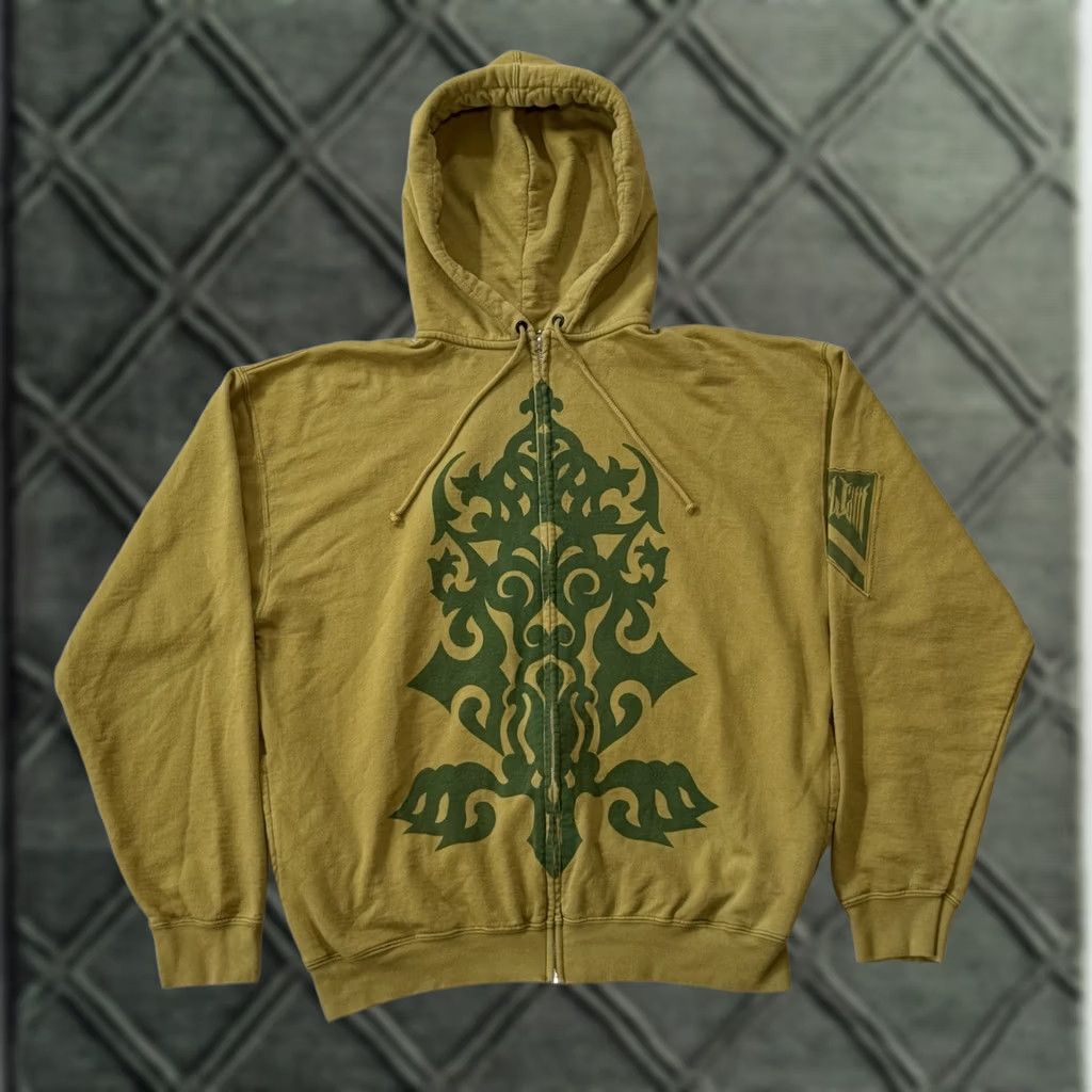 Vintage Pearl Jam Ten Club Full-Zip Hooded Sweatshirt XL Hoodie Eddie Vedder Grunge Size US XL / EU 56 / 4 - 1 Thumbnail