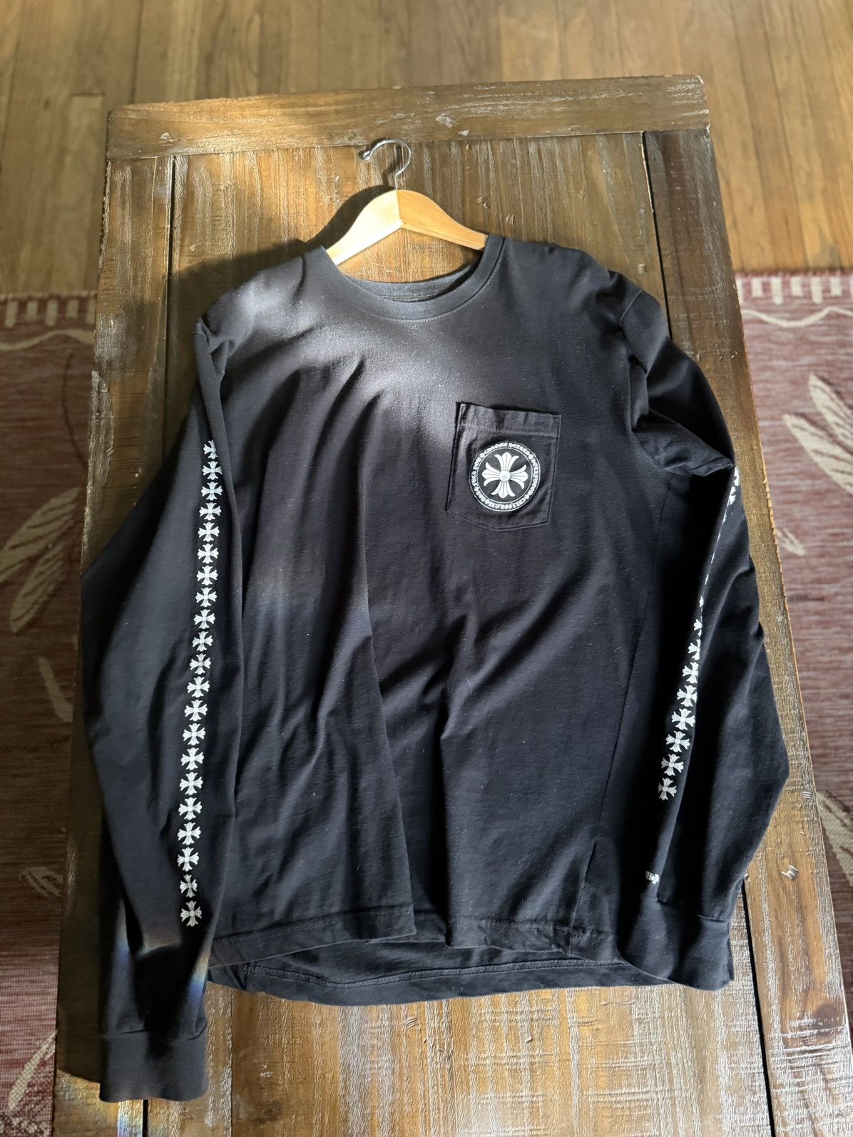 Chrome Hearts Black Chrome Long sleeve XL Size US XL / EU 56 / 4 - 2 Thumbnail