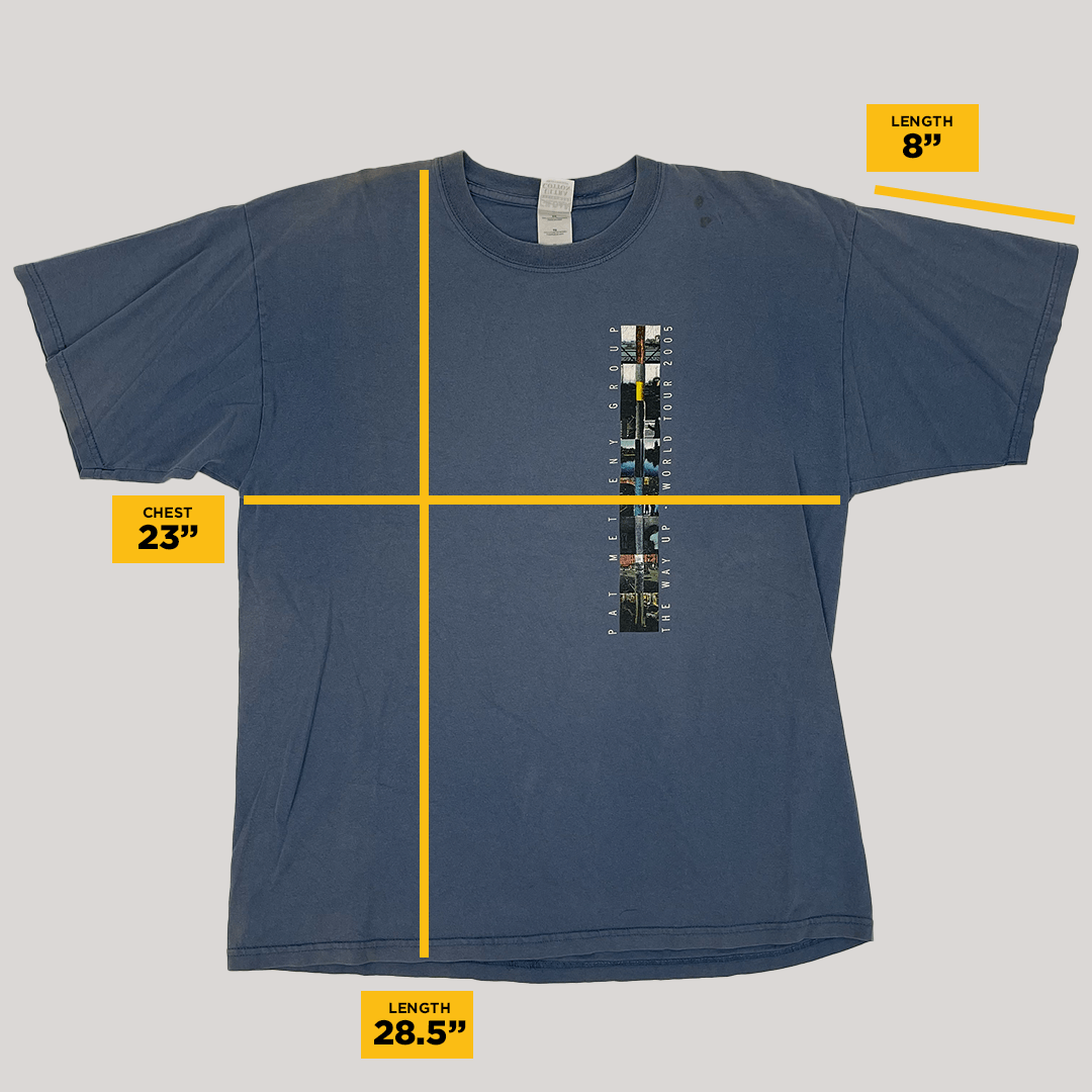 PAT METHENY GROUP ワールドツアーTシャツ 2005