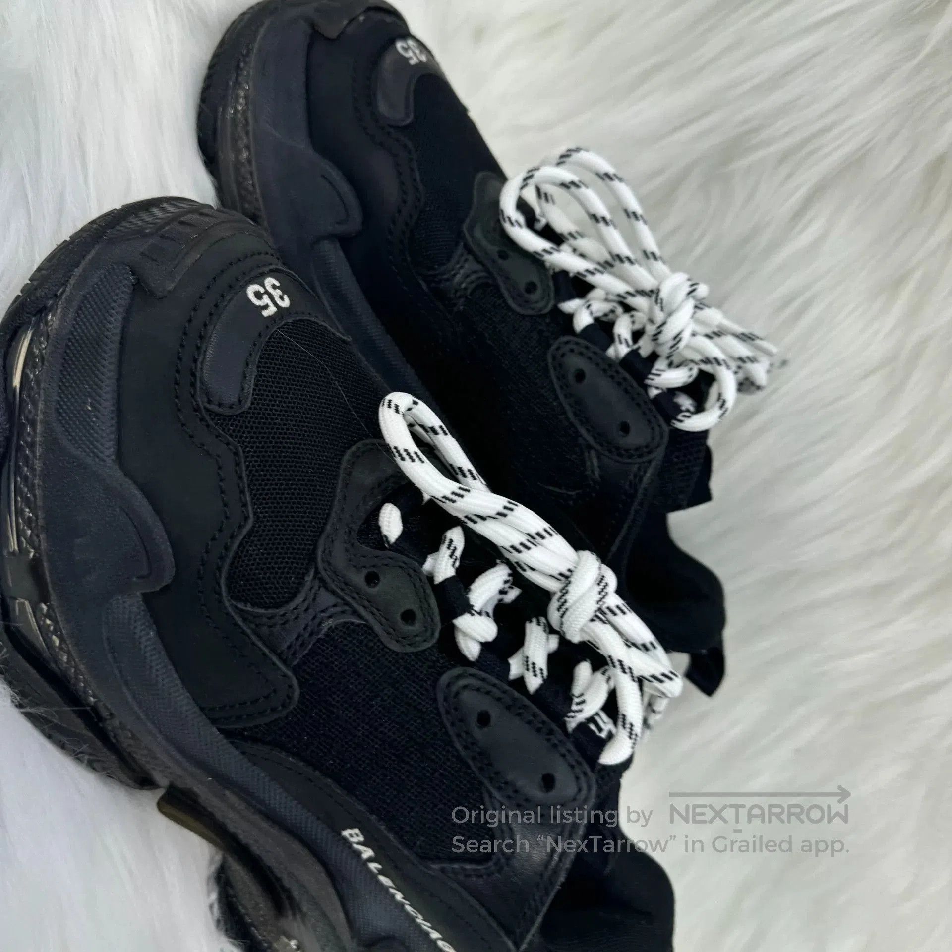 Balenciaga Balenciaga Triple S Mesh Low. Size US 4 / IT 34 - 8 Thumbnail