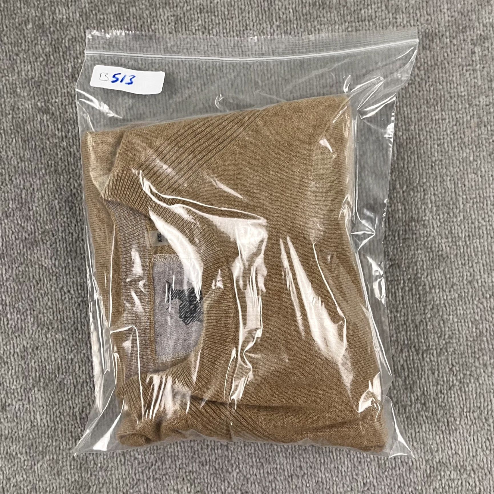 Vintage VINTAGE RAFFI Sweater Adult Mens Regular 2XL Brown 100% Cashmere Lightweight Crew Neck Jumper Size US XXL / EU 58 / 5 - 8 Thumbnail