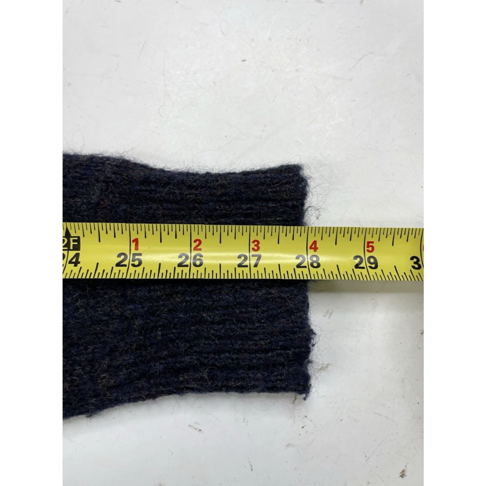 Vintage Denim & Supply Ralph Lauren Cardigan Sweater Womens Medium Blue Italian Knit Viscose Wool Acrylic Mohair Nylon Size M / US 6-8 / IT 42-44 - 4 Thumbnail