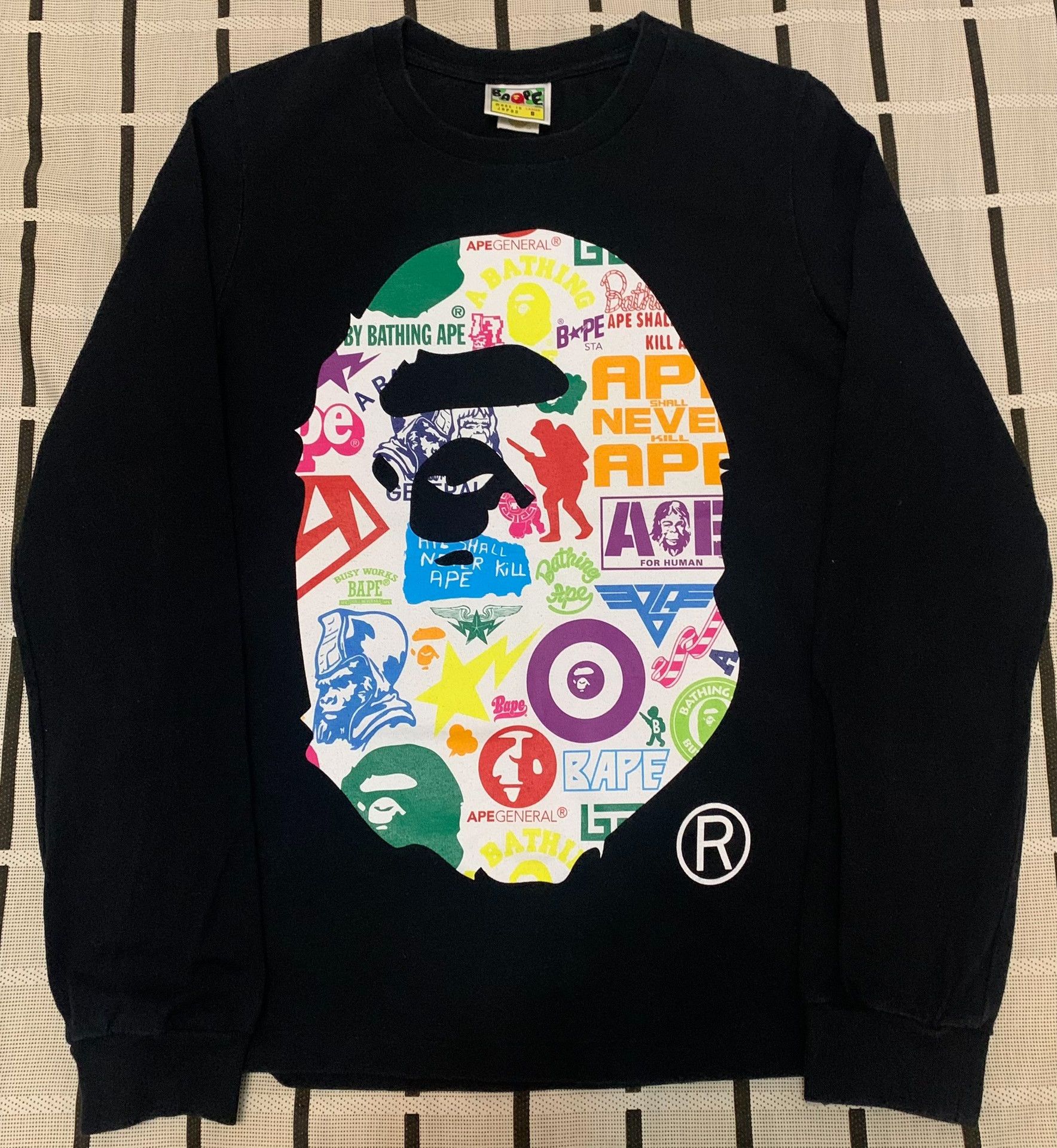 Bape Bape Ape Head T-Shirt S Men Size US S / EU 44-46 / 1 - 1 Thumbnail