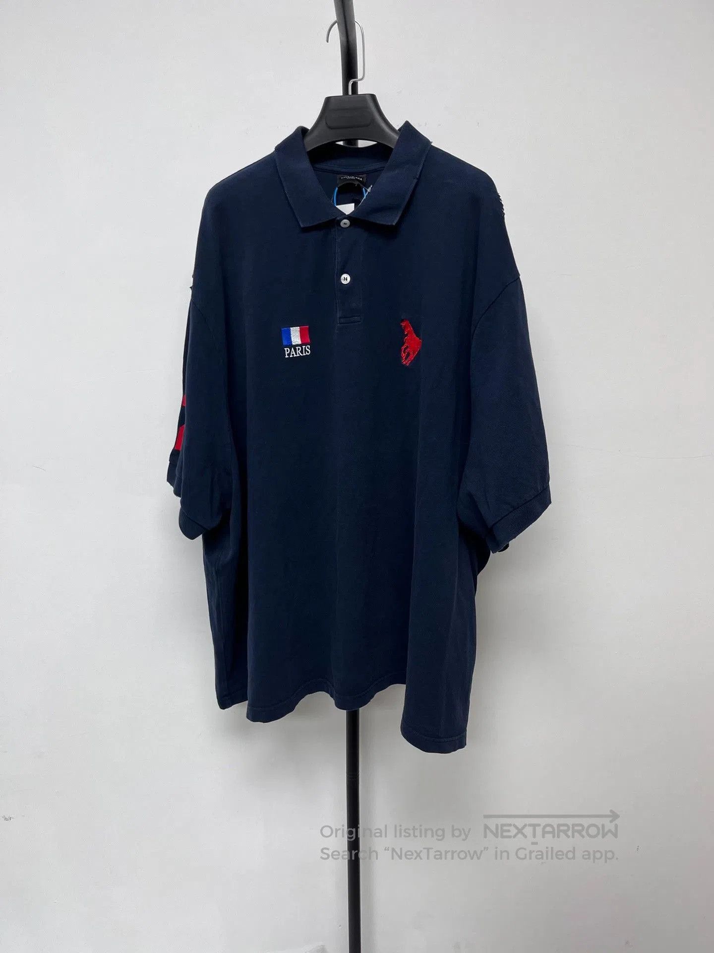 Balenciaga Balenciaga Letter Embroidery Straight Polo. Size US M / EU 48-50 / 2 - 1 Thumbnail