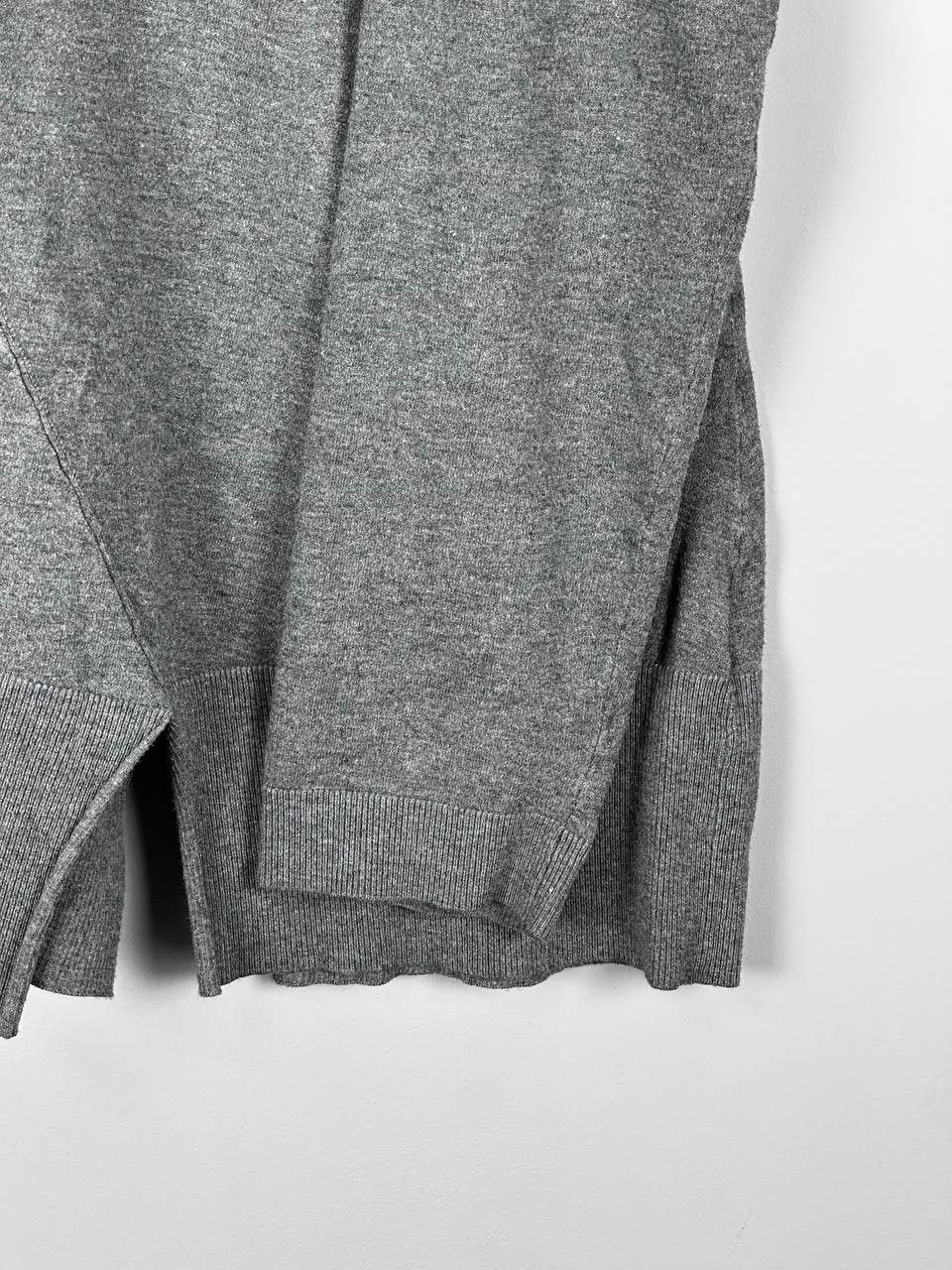 Japanese Brand Vintage Oska Luxury Cotton Asimetric Grey Sweatshirt Size S / US 4 / IT 40 - 5 Thumbnail