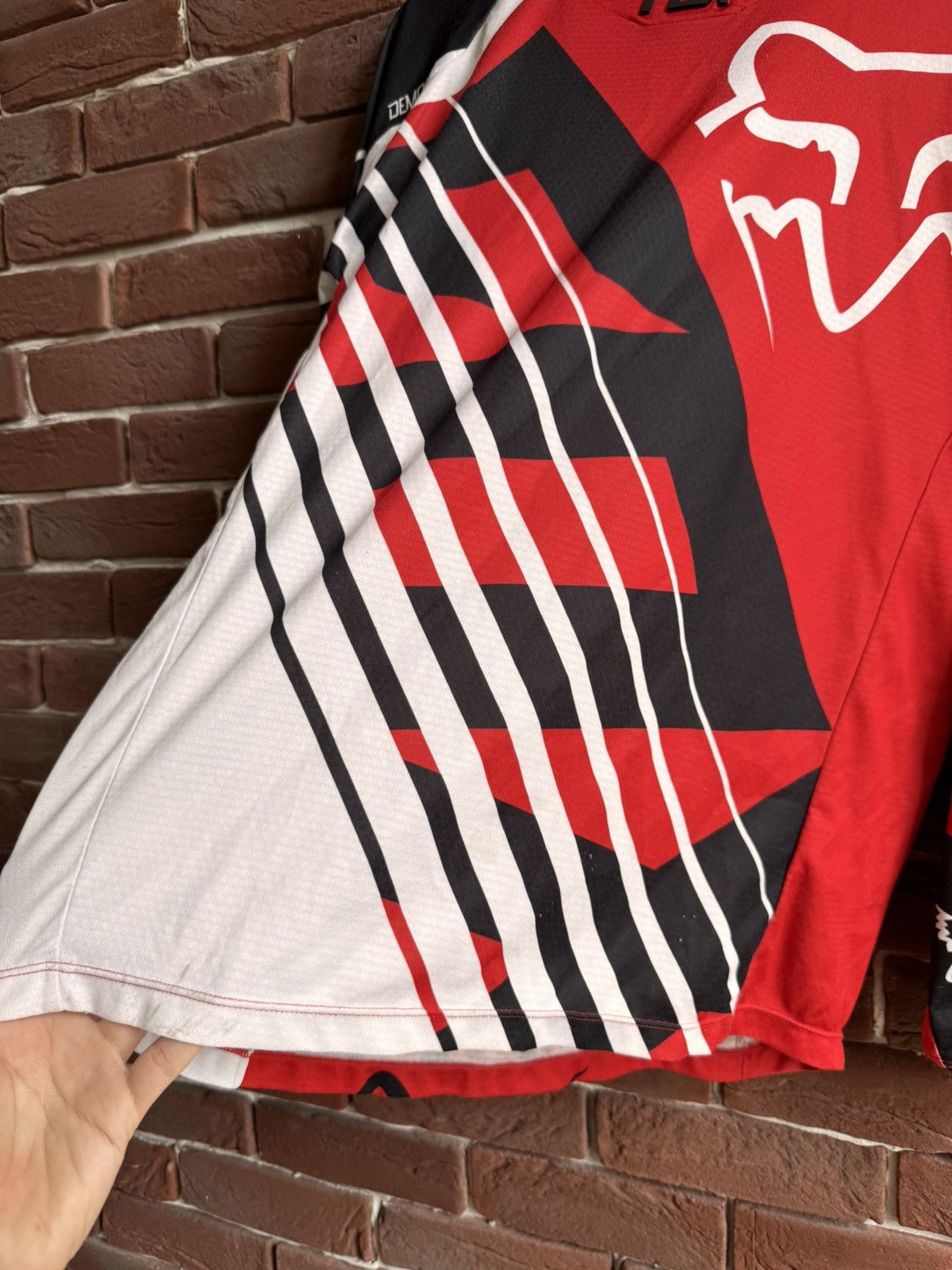 Fox Racing × Vintage Vintage Fox racing jersey size M big logo Moto racing Size US M / EU 48-50 / 2 - 5 Thumbnail