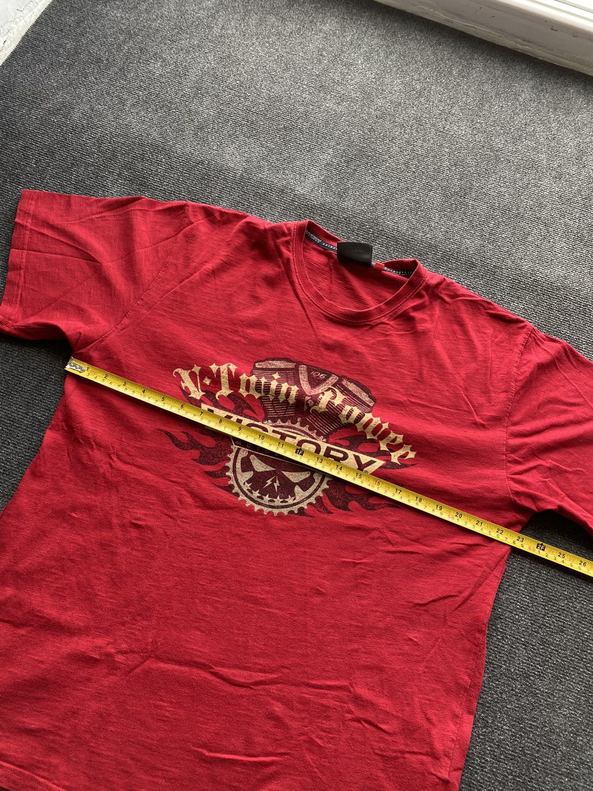 Other 🔥Victory Racing usa moto power rare tee Size US L / EU 52-54 / 3 - 4 Thumbnail
