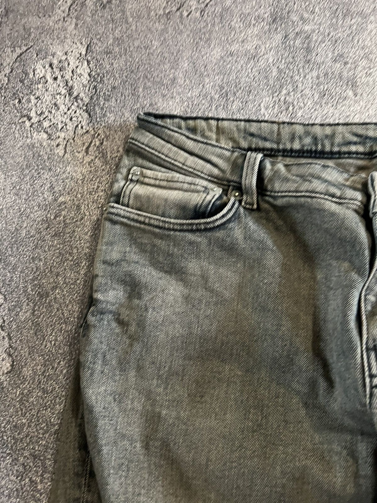 Vintage CRAZY Hysteric Glamour Style Y2K / Gray Baggy Flare Archive Size US 34 / EU 50 - 6 Thumbnail