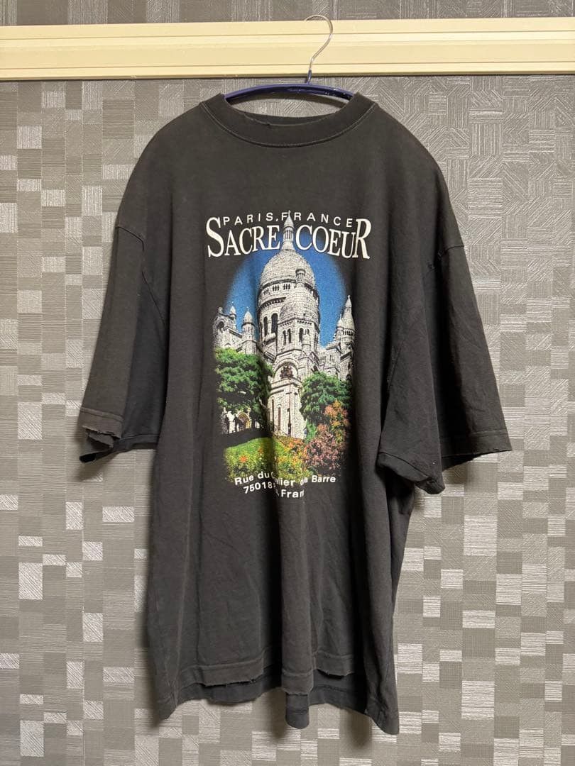 Balenciaga Balenciaga 21SS Sacrecoeur Notredame Tee Size US XXS / EU 40 - 1 Thumbnail