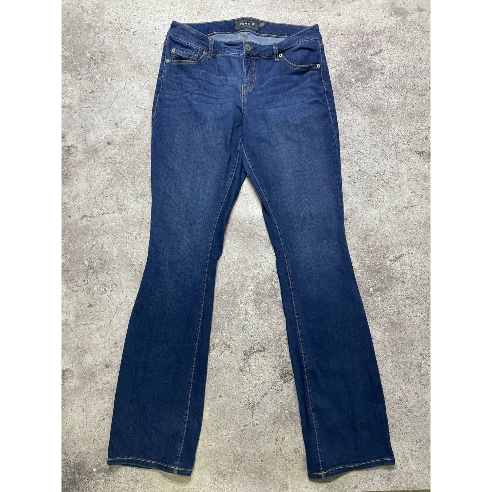 Vintage Vintage Torrid Stretch Jeans Size L Straight Leg Denim Pants Size 34" / US 12 / IT 48 - 1 Thumbnail