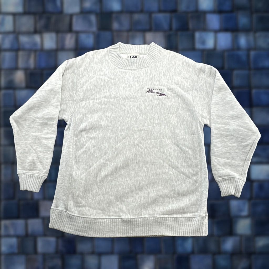 VINTAGE Lee Sports Sweatshirt XL Gray - Prowler USA Made Pullover Men's Heavy Cotton Blend Car Sports