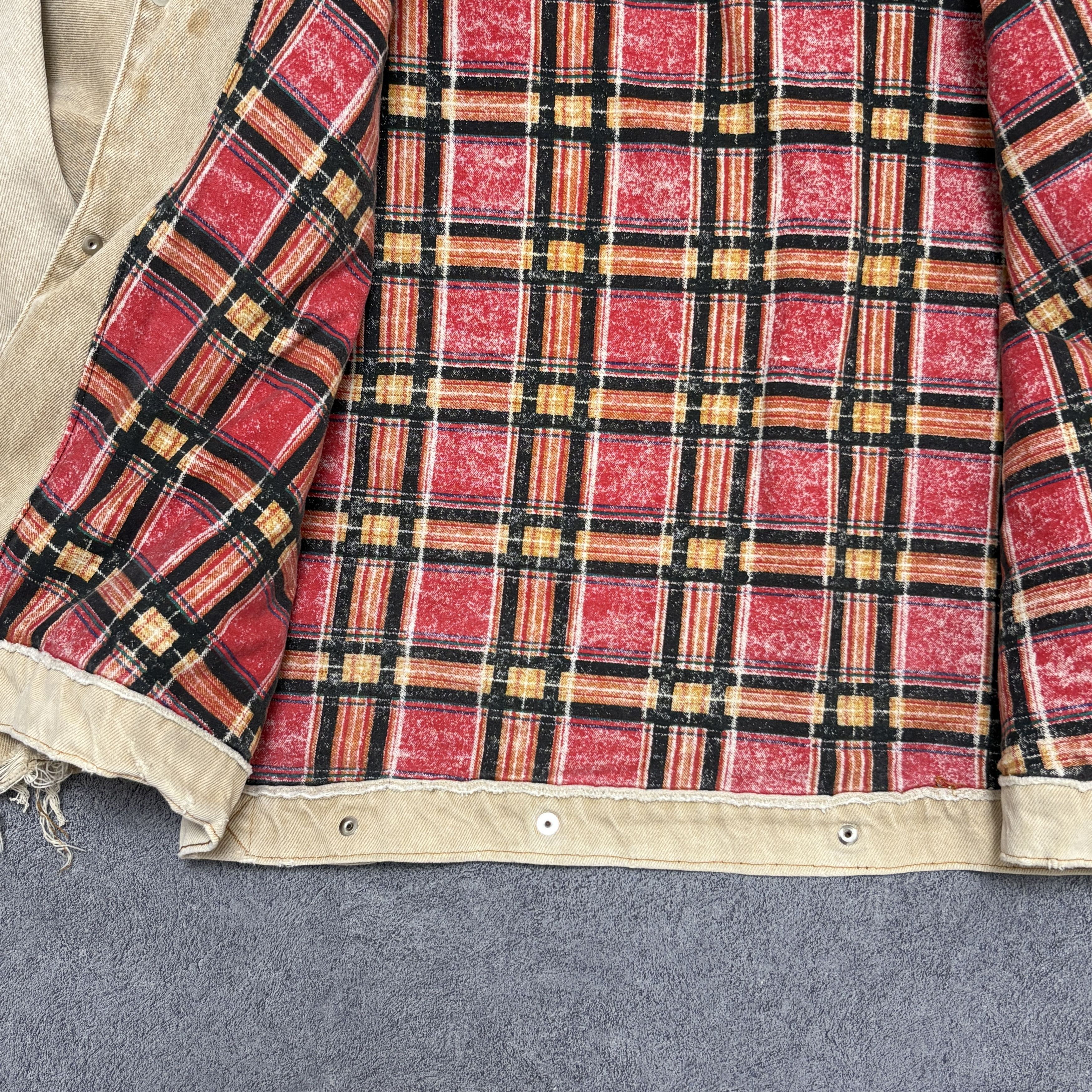 Levi's Vintage 90s Levi's Blanket Lined Trucker Jacket Workwear Size US L / EU 52-54 / 3 - 15 Thumbnail