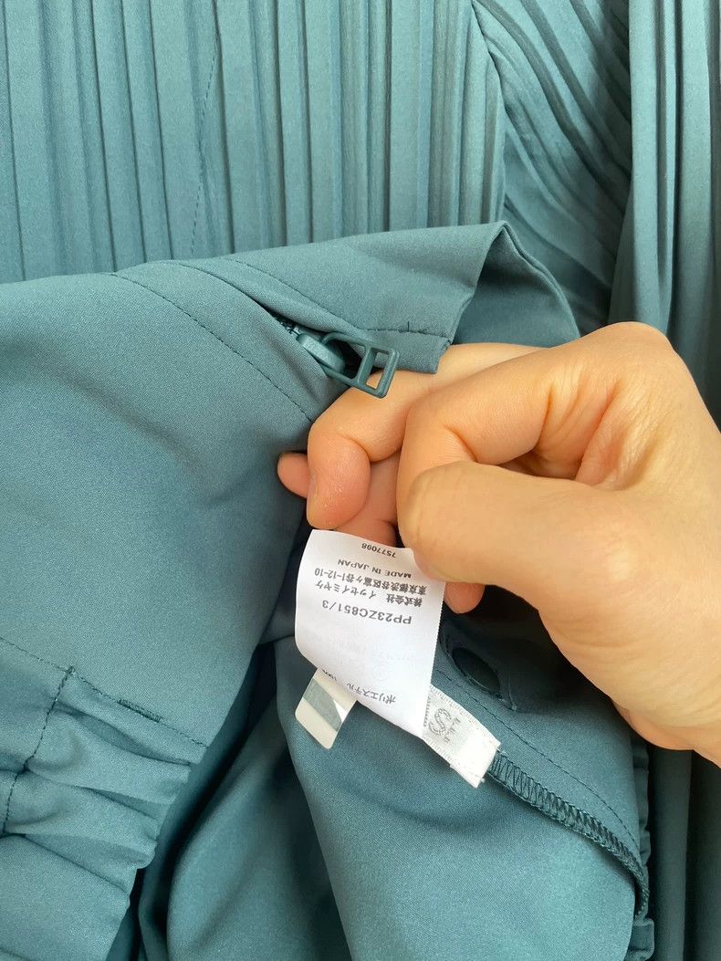 Issey Miyake Issey Miyake Green windbreaker jacket Size L / US 10 / IT 46 - 7 Thumbnail