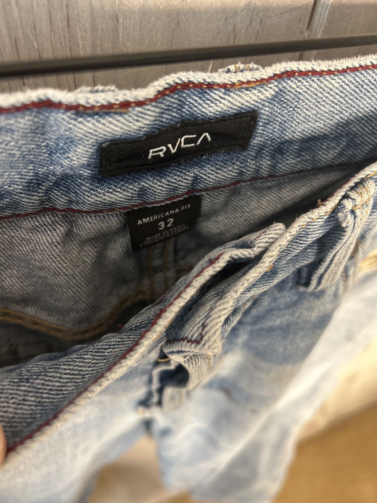 RVCA × Vintage Vintage RVCA Baggy Denim Jeans Size US 32 / EU 48 - 3 Thumbnail
