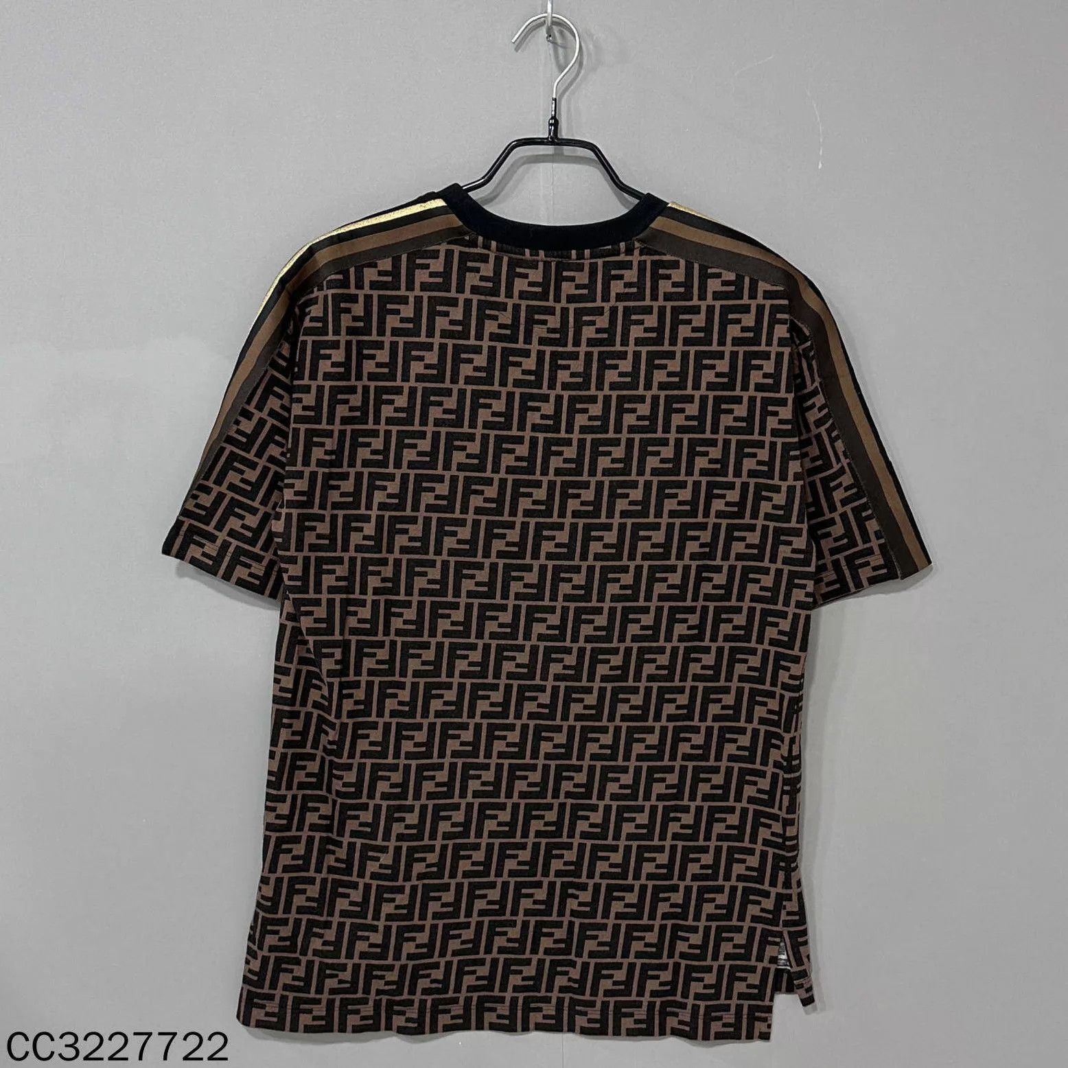 Fendi FENDI 3D Embroidered FF Allover Print Short-Sleeve XS Size XS / US 0-2 / IT 36-38 - 3 Thumbnail
