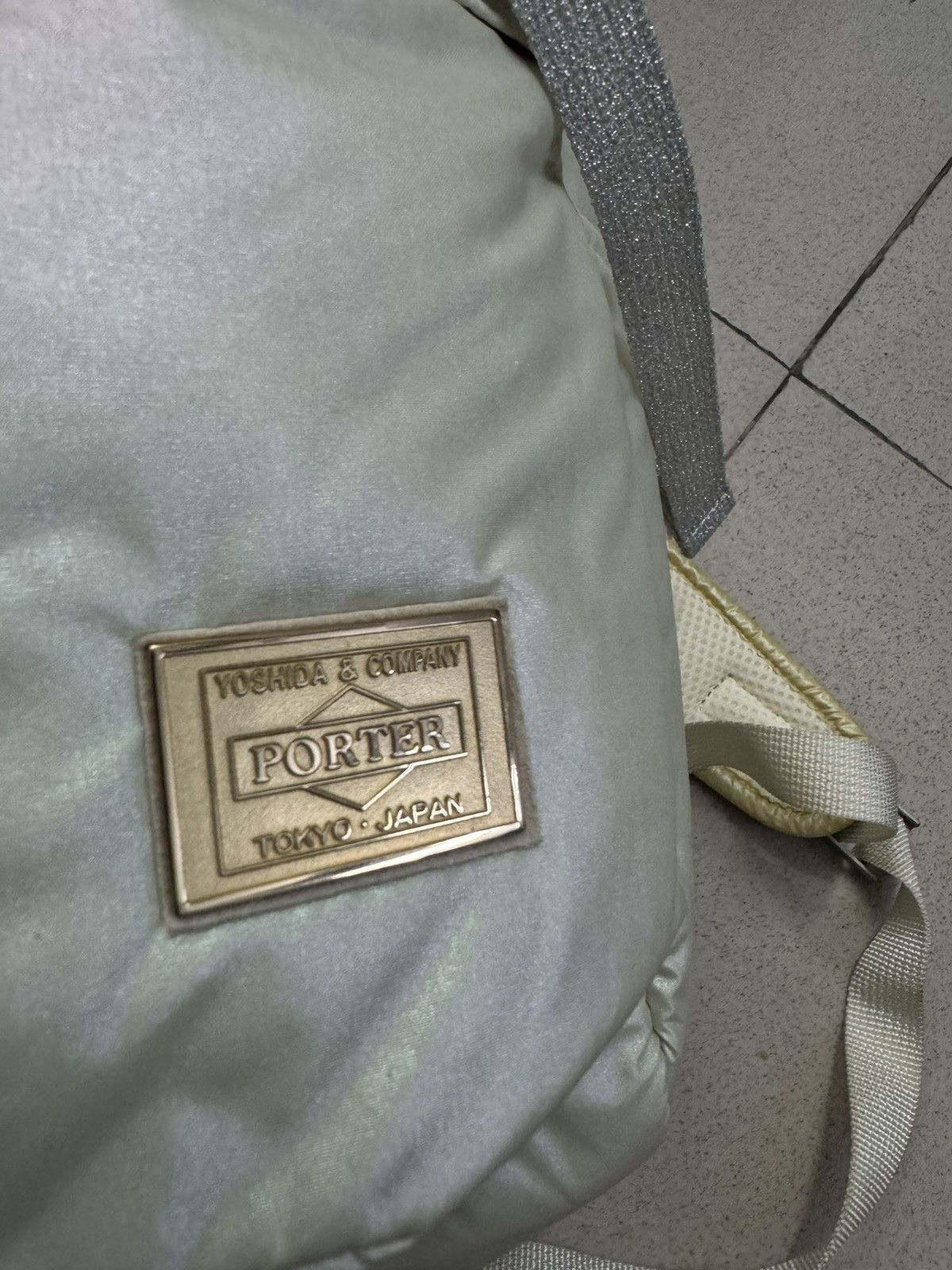 Porter PORTER GIRL SHOOTING STAR WHITE PEARL BAGPACK Size ONE SIZE - 3 Thumbnail