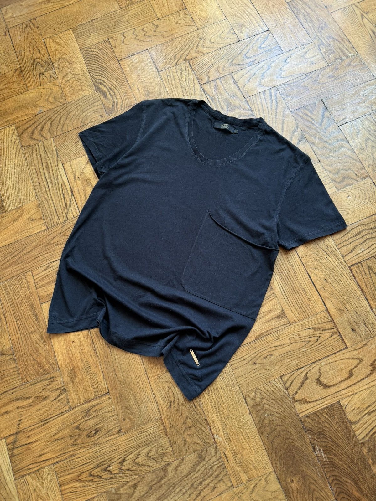 Burberry × Designer × Vintage Thomas Burberry by Burberry t shirt Black Size US XL / EU 56 / 4 - 2 Thumbnail