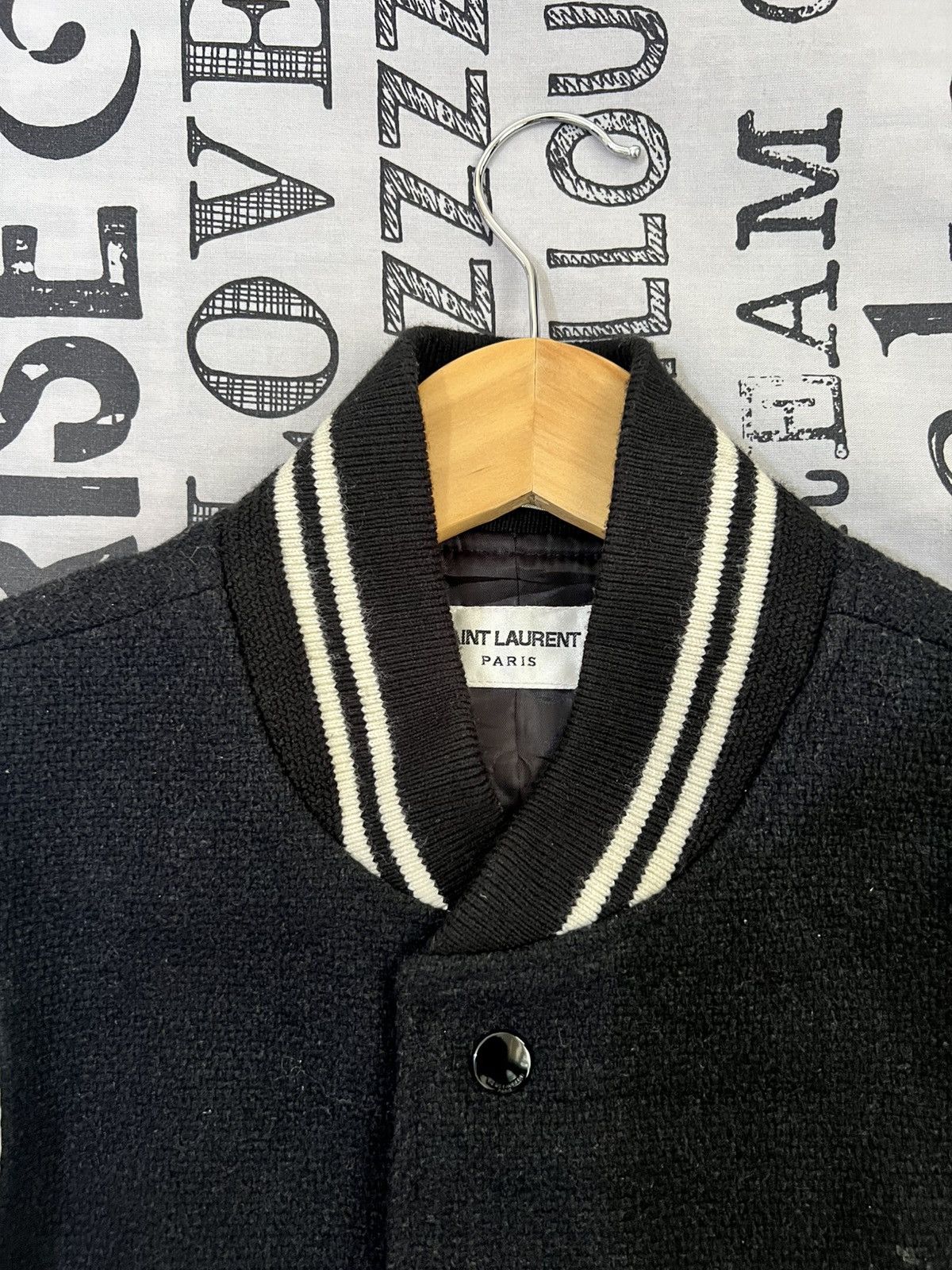 Saint Laurent Paris SAINT LAURENT PARIS TEDDY JACKET Size US M / EU 48-50 / 2 - 9 Thumbnail